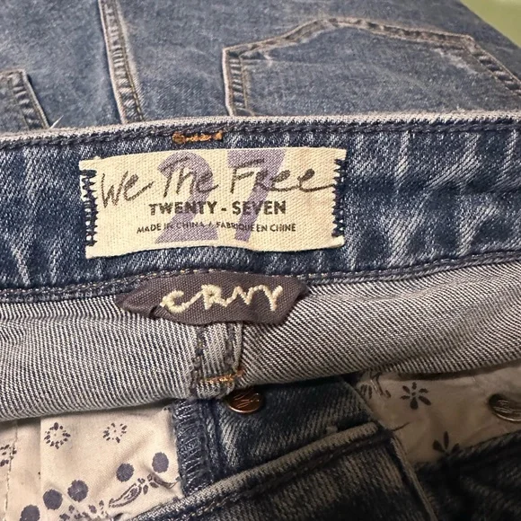 We The Free by Free People crvy Five Star Vintage High-Rise Shorts size 27 - Picture 4 of 9